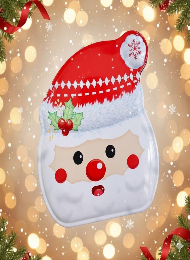 Radhya Accessories Santa Metal Piggy Bank for Kids - Mini Tin Money Box Savings Bank, Cute Christmas Gift for Girls & Boys, Holiday X-Mas Tree Home Décor, Gift Idea, Durable Coin Bank (Santa) - Image 2